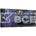 Клавиатура проводная игровая Qumo Fallen 2 K56, проводная, 104 + 10 клавиш мультимедиа, встроенные подсветки общая + кнопок 3 цвета, фото2