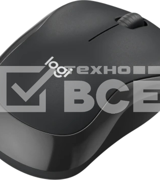 Мышь беспроводная Logitech M240 SILENT графитовый, 4000 dpi, Bluetooth, кнопки - 3