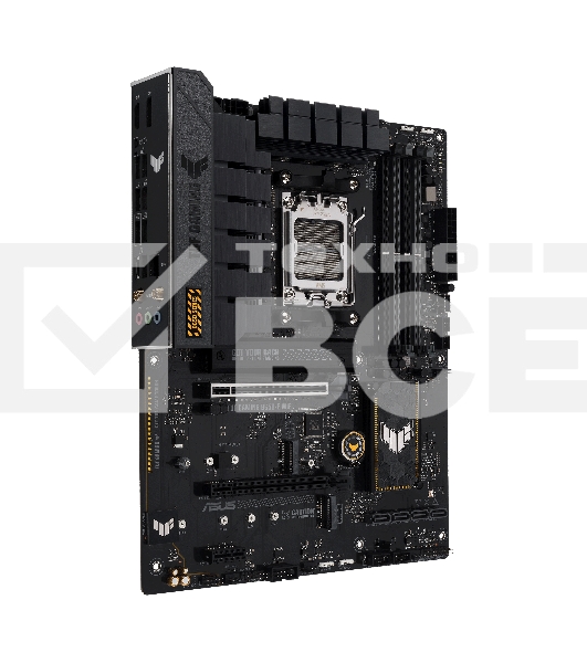 Материнская плата ASUS TUF GAMING B650-E WIFI, AM5, AMD B650, 4xDDR5, 4xSATA, 2xM.2, 1xPCI-E 4.0 x16, 2xPCI-E x1, 2xDP, 1xHDMI, 1x 2.5Gb LAN, 1xUSB-A 3.2 Gen 2, 2xUSB-A 3.2 Gen 1, 4xUSB-A 2.0, 1xUSB-C 3.2 Gen 2, 3x3.5 мм, 7.1, ATX