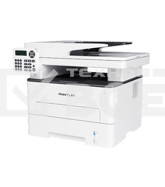 МФУ Pantum CM8000FD Color laser, A4, 57 ppm (max 350 000 p/mon), 1,6 GHz, 1200x1200 dpi, 2048 mb RAM, paper tray 550 pages, USB, LANi, start. cartridge 8000/17000 page