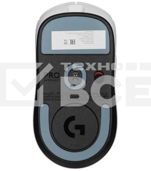 Мышь беспроводная Logitech G PRO X SUPERLIGHT 2 белый, 32000 dpi, радиоканал, USB, кнопки - 5
