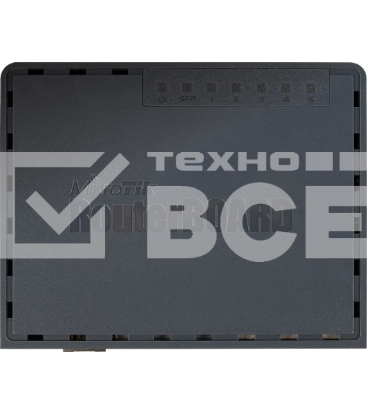 PoE-маршрутизатор MikroTikRB760iGS2 ядра (880 МГц), 5х 1G RJ45, SFP, USB, MicroSD, раздача PoE (HEX S)