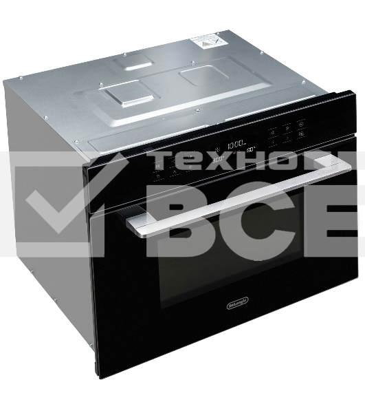 Духовой шкаф DeLonghi DMO 44NB FLORENZIA компактный с СВЧ, 44 л, чёрный