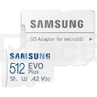 Флеш карта Samsung EVO Plus microSDXC 512Gb MB-MC512KA/EU