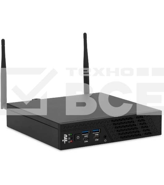 Неттоп IRU 310H6ITF i3 12100 (3.3) 8Gb SSD256Gb UHDG 730 noOS GbitEth BT черный (2031369)