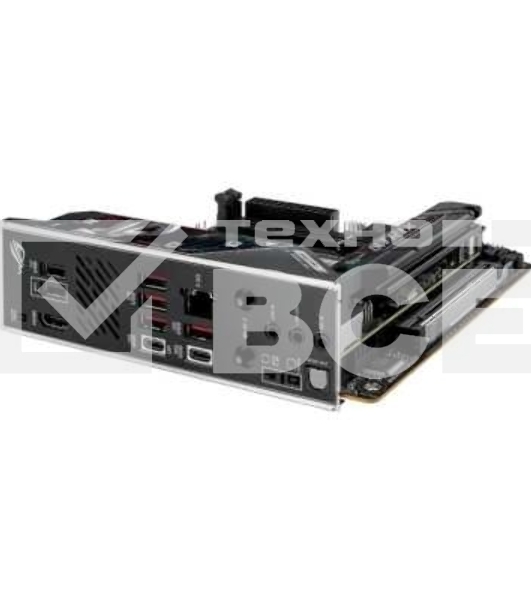 Материнская плата ASUS ROG STRIX B850-I GAMING WIFI, AM5, AMD B850, 2xDDR5, 2xM.2, 2xSATA, PCIe 4.0 x16, 1xHDMI, 1xUSB Type-C, 1x2.5Gb LAN, Wi-Fi 7, Bluetooth 5.4, 5xUSB-A 10Gbps , 1xUSB-C 20Gbps, 2xUSB-A 2.0, 3x3.5 мм, S/PDIF, 7.1, Mini-ITX