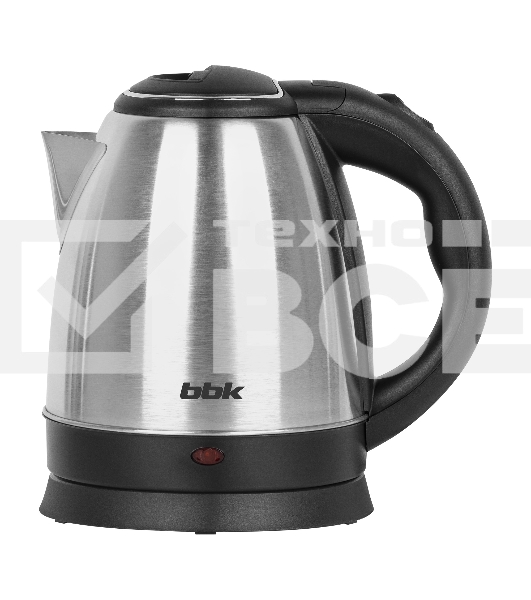 Чайник электрический BBK EK1503S черный/нержавеющая сталь