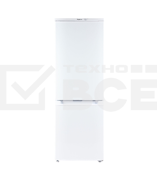 Холодильник Бирюса 418 белый двухкамерный 125/55л морозилка снизу