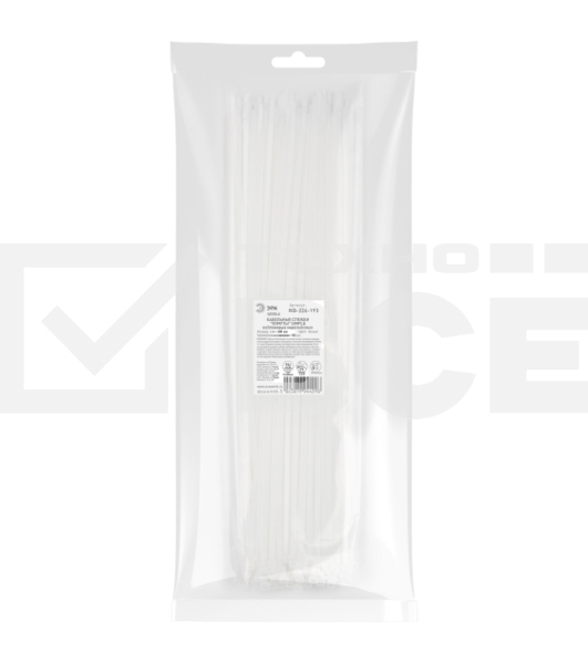 Хомут кабельный Эра Simple 4.8х300 NO-224-193 белый (уп. 100 шт)