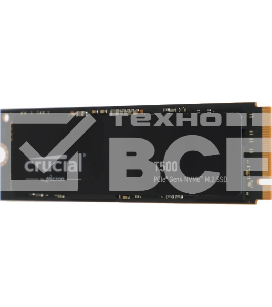Накопитель SSD Crucial T500 4Tb PCIe Gen4 NVMe M.2 SSD CT4000T500SSD3