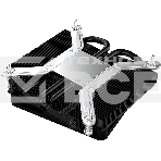 Кулер для процессора ID-COOLING IS-23i черный LGA1851/1700/1200/115X низкопрофильный высота 23мм (48шт/кор, TDP 45W, PWM, 2 тепл.трубки, медная база, FAN 80мм) BOX, фото5