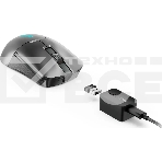 Мышь беспроводная Lenovo Legion M600s Qi Wireless Gaming темно-серый оптическая 19000dpi BT/Radio USB (GY51H47355), фото8
