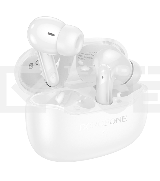 Беспроводные TWS наушники BOROFONE FQ1 белый, вкладыши, Bluetooth, сенсорное управление, до 4 ч