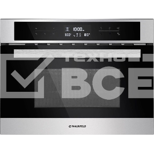 Шкаф духовой электрический с функцией СВЧ Maunfeld MCMO.44.9S, встраиваемый