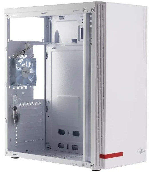 Корпус ATX Eurocase M12 белый, ABS пластик, 2*USB2.0, USB3.0, HD AUDIO