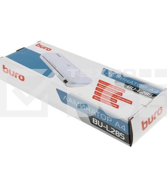 Ламинатор Buro BU-L285 A4 (80-100мкм) 22см/мин (2вал.) лам.фото
