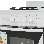 Плита комбинированная Flama RK 2201 W белый, конфорок 2 газовых и 2 электрических, духовка 50 л, 50 см x 85 см x 54 см, фото4