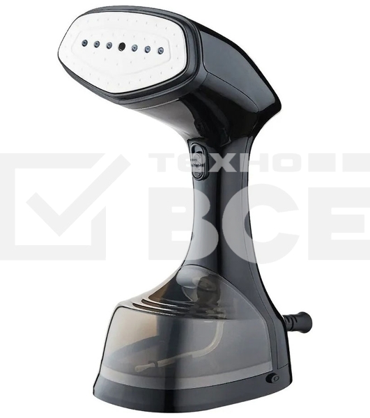 Отпариватель Kelli КL-302 черный, 2200 Вт, 25 г/мин, 350 мл