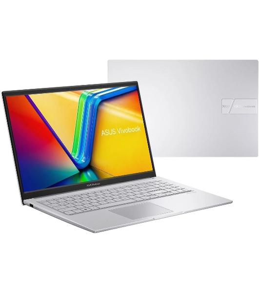 Ноутбук ASUS VivoBook X1504VA-BQ4060/15.6'/IPS/Intel Core 3 100U/16Gb/512Gb SSD/Intel Graphics/Windows 11 Pro/серебристый/1.7kg