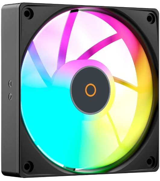 Кулер для процессора CPU Cooler Ocypus Delta A40 EX BK Digital (200W, 4-pin PWM, LED temp., 157mm, Al/Cu, 4x6mm, ARGB, 1x120mm, 60CFM, 31dBA, 1600RPM, S: 1851/1700/1200/115X, AM5/AM4, black)