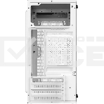 Корпус Оклик OCC-MN302F белый без БП mATX 1xUSB2.0 1xUSB3.0 audio, фото5