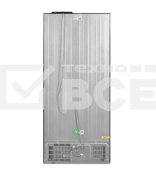 Холодильник Maunfeld MFF183NFSBE черная нержавеющая сталь трехкамерный инвертор 405л морозилка снизу