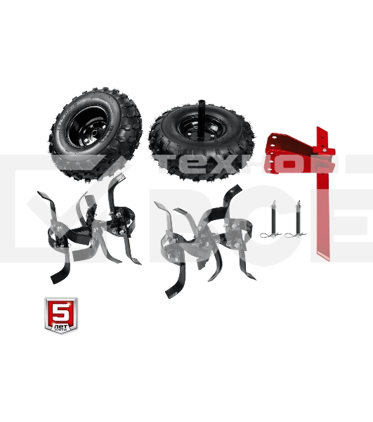 Мотоблок ЗУБР МТУ-350 бензиновый усиленный 212 см3