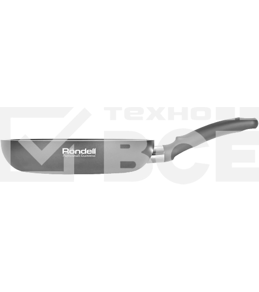 Сковорода Rondell Drive RDA-885, 26см, без крышки, серый