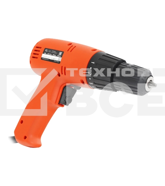 Дрель-шуруповерт Patriot FS 250 The One, Сетевая, 300 Вт