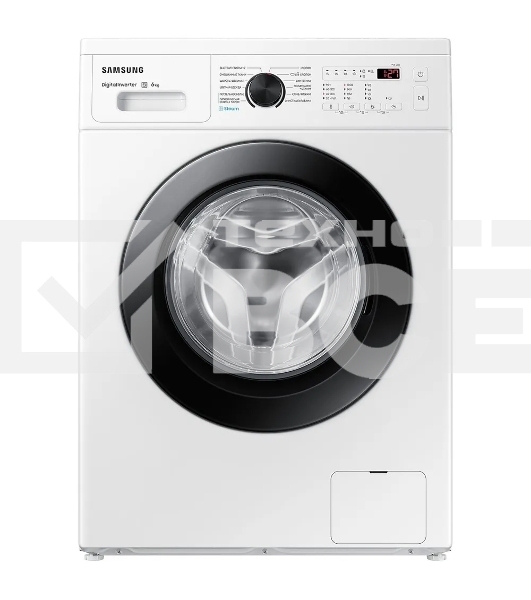 Стиральная машина Samsung WW60AG4S00CE/LD белая, загрузка фронтальная 6 кг, 1000 об/мин., класс: A