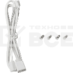 Вентилятор для корпуса DEEPCOOL FD12 белый, 120 мм, 2050 об/мин, 27.6 дБ, 4 pin, фото3