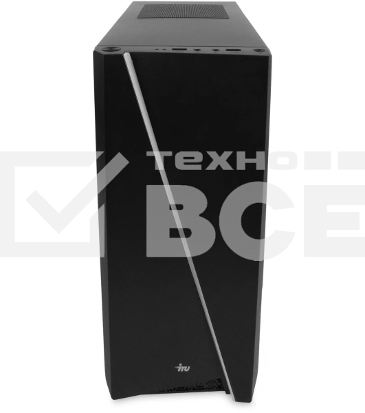 Компьютер IRU Game 320A5GE MT Ryzen 5 5500 (3.6) 16Gb SSD512Gb RTX3050 8Gb Free DOS GbitEth 650W черный (2000629)