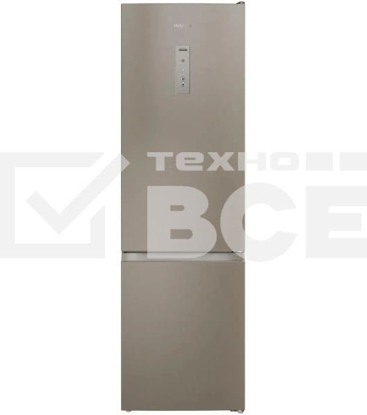 Холодильник Hotpoint HT 6200 BZ бронзовый двухкамерный 240/83л морозилка снизу, No Frost