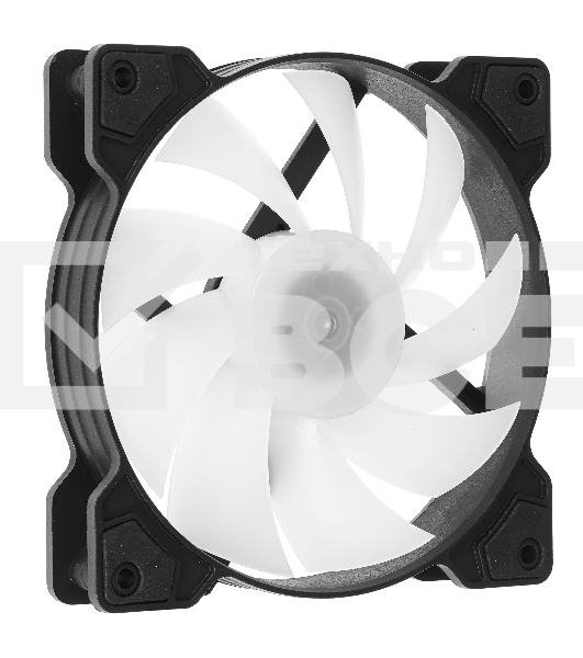 Вентилятор для корпуса Powercase M2 черный, 120 мм, 1500 об/мин, 29.58 дБ, 4 pin