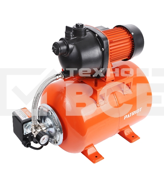 Насосная станция PATRIOT PW 800-20 P, пластик, 20 л, 800 вт.