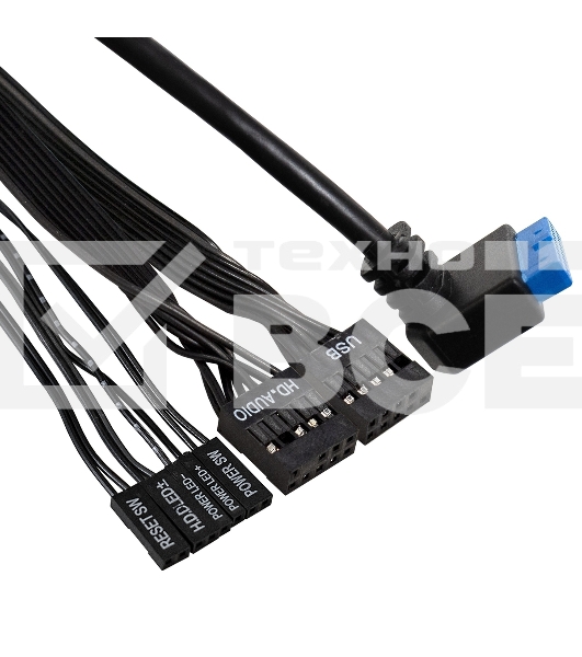 Компьютерный корпус Desktop ExeGate FL-102-TPS400 (mini-ITX, БП TPS400 с вент. 8см, 2*USB + 1*USB 3.0, аудио, черный)