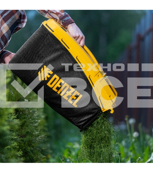 Газонокосилка бензиновая Denzel GLR-510SP-ZS, 171 см3, ширина 51 см, привод, травосборник 65 л