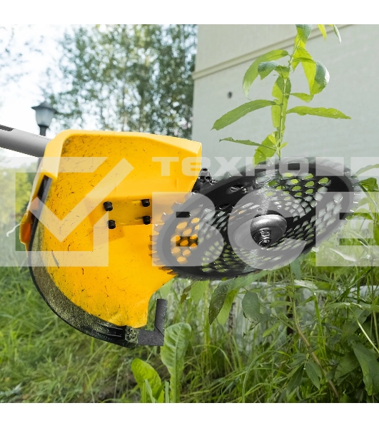 Триммер Denzel DT 43 бензиновый 43см3 2.5 лс. неразъемная штанга состоит из 2 частей