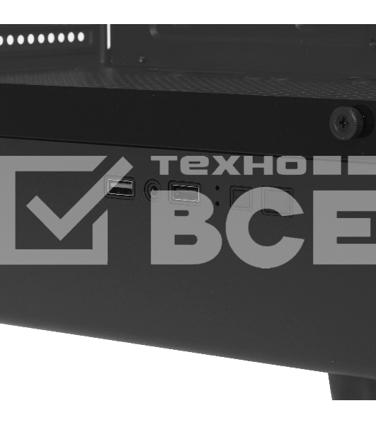 Корпус Ginzzu RX400D mATX жк. Дисплей