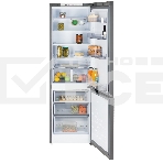 Холодильник Бирюса W6130 матовый графит двухкамерный 245/100л морозилка снизу, фото2