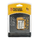 Рулетка Denzel 8м x 25 мм, магнит, двухсторонний зацеп, нейлон, двуст. шкала, автоматич. 31573, фото4