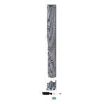 Звуковая колонна Intrend ITSPK-CL425T-G пассивная, 4x2.5', 8 Ом / 100V (100Вт), SPL 113dB, 106Hz-20kHz, 120°x20° (HхV), вес 3.4кг, цвет угольный металлик, крепление в комплекте, (цена за 1шт., в упаковке 2 шт.), фото9