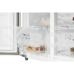 Холодильник Nordfrost RFQ 510 NFH inverter шампань трехкамерный 286/141л морозилка снизу, Side-by-Side, фото9