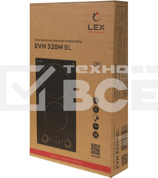 Варочная поверхность LEX EVH 320M BL черный