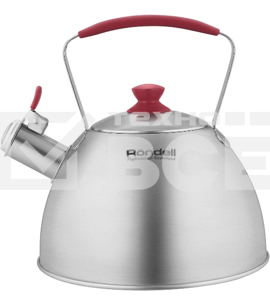 Чайник металлический Rondell Savvy RDS-1826 2.5л. стальной