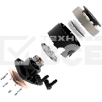 СВО для процессора ID-COOLING FX360 INF черный 120мм алюминий+медь 2000rpm 27.2db 4-pin 350W, фото3