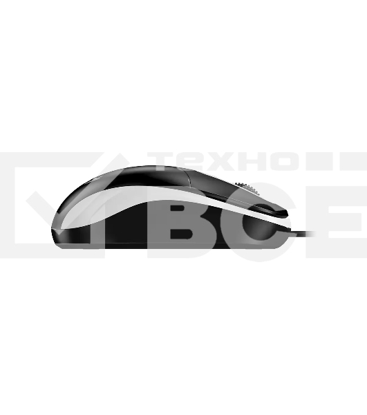 Мышь проводная Genius DX-111 черно-серый, 1200 dpi, USB, кнопки - 3