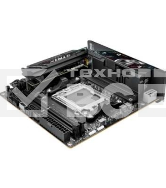 Материнская плата ASUS ROG STRIX B850-I GAMING WIFI, AM5, AMD B850, 2xDDR5, 2xM.2, 2xSATA, PCIe 4.0 x16, 1xHDMI, 1xUSB Type-C, 1x2.5Gb LAN, Wi-Fi 7, Bluetooth 5.4, 5xUSB-A 10Gbps , 1xUSB-C 20Gbps, 2xUSB-A 2.0, 3x3.5 мм, S/PDIF, 7.1, Mini-ITX