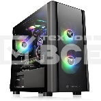 Компьютерный корпус Thermaltake V150 TG CA-1R1-00S1WN-00 Black/Win/SPCC/Tempered Glass*2/ 120mm Standard Fan*1, фото 1