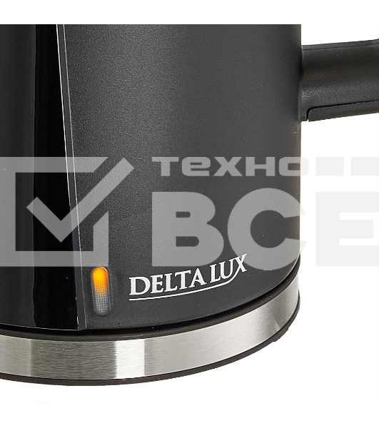 Чайник электрический DELTA LUX DE-1011 черный